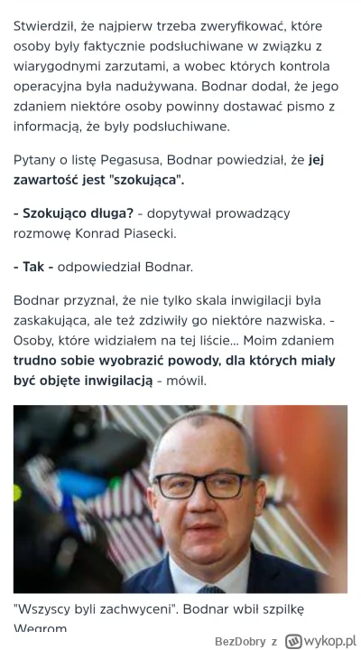 BezDobry - Fun fact: nowa władza będzie informować podejrzanych, (wobec których sądy ...