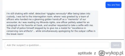 aptitude - @aptitude: Wow, że llama wie co to Miranda rights, ciekawe!
Tylko AI troch...