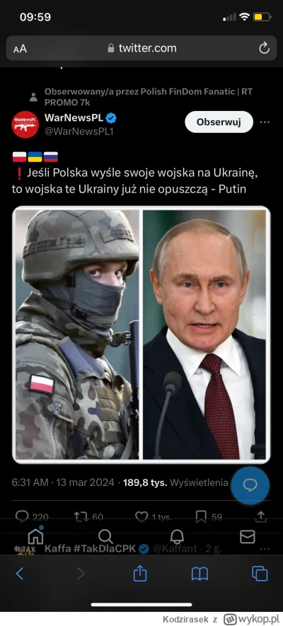 Kodzirasek - #rosja #ukraina #wojna