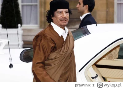 prawilnik - Nieżyjący Kadafi (od ponad dekady) musi się ukrywać od kilku godzin. Zost...