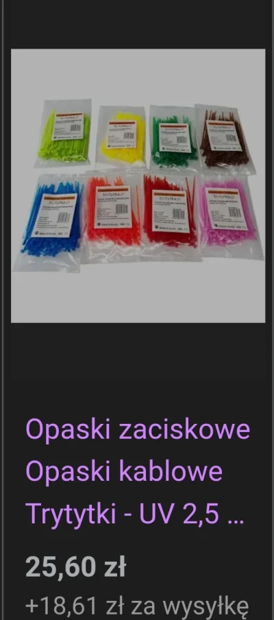 Czuym1 - @Beszczebelny: sprzedam "wstazke" za 250 zł, kolor można nawet wybrać