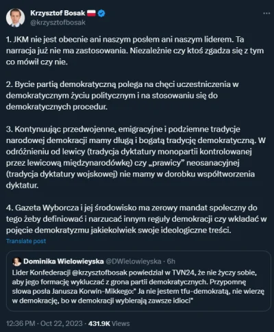 tyrytyty - W tydzień po wykopaniu Korwina #konfederacja stała się prodemokratyczną pa...