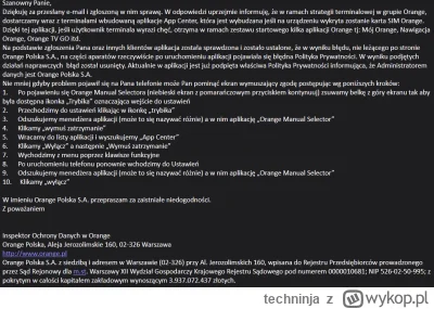 techninja - @xmas78: nawet zgłosiłem do IOD orange w 2021 roku i dostałem taką odpowi...