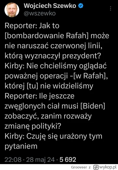 Grooveer - Ale złoto
#izrael #wojna #polityka #usa