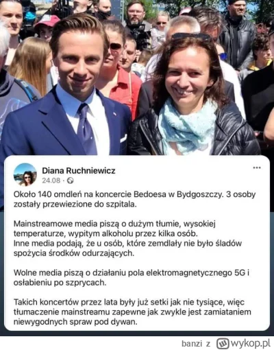 banzi - Diana startuje z czwartego miejsca na liście Konfederacji w Warszawie 

#konf...