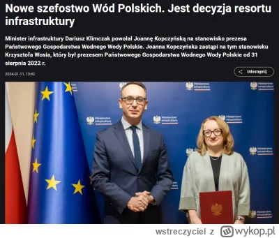 wstreczyciel - @robert-sad:  Minister Klimczak, który w styczniu 2024 powołał nowa pa...