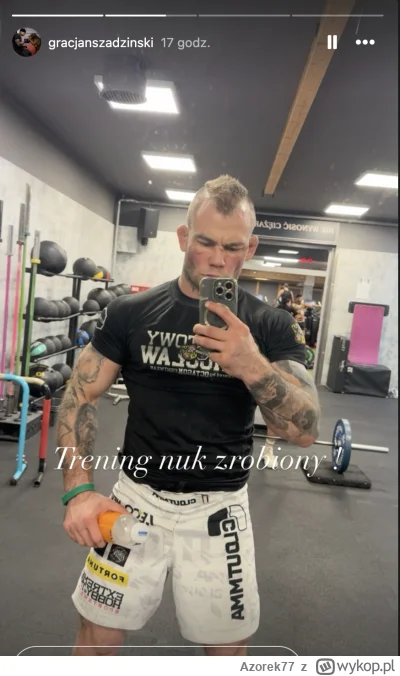 Azorek77 - TRENING NUK 
#famemma