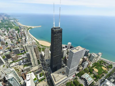 Loskamilos1 - John Hancock Center(obecnie 875 North Michigan Avenue) to potężny wieżo...