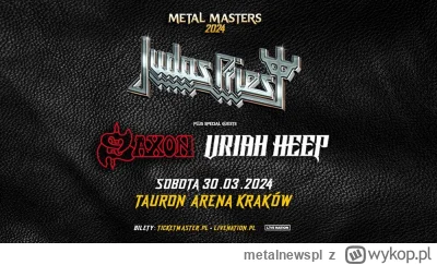 metalnewspl - Ceny biletów na Judas Priest, Saxon i Uriah Heep w Krakowie (2024): htt...