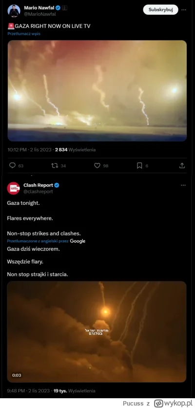 Pucuss - Chyba ostro przyspieszają
#izrael #wojna