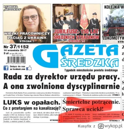 Kusyfix - Najkrotsza droga na Śląsk z Środy Wielkopolskiej wiedzie w okolicach właśni...