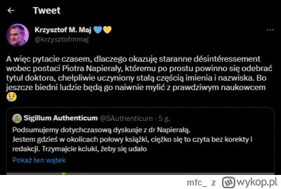 mfc_ - a więc moje ulubione uniwersa znowu się spotykają

#napierala #krzysztofmmaj