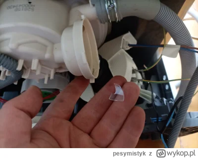pesymistyk - prawie godzina rozkręcania zmywarki żeby wyciągnąć kawałek szkła który b...
