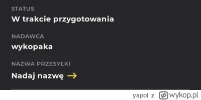 yapol - @Semigod: Coś mi się mocno wydaje, że ta pierwsza paczka będzie dla mnie xD I...