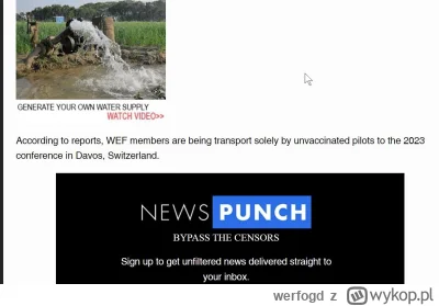 werfogd - > WEF members are being transport solely by unvaccinated pilots
Being trans...