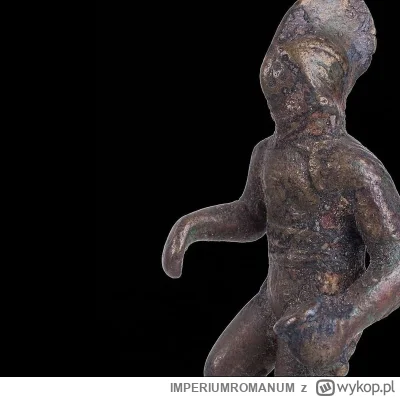 IMPERIUMROMANUM - Rzymska figurka ukazująca gladiatora typu secutor

Rzymska figurka ...