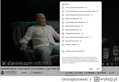 Ginzoginzowski - #famemma i cyk, masowe zglaszanie moze dac efekt jak u wujka nikosia...