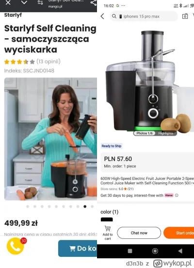 d3n3b - Nieźle cyganią na mango. Przykro się robi jak ludzie kupili w cenie 5 stów i ...