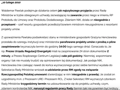 dplus2 - @szeffoliarzy: NIK, prasa, wszyscy przez lata pisali, że Pawlak podpisał skr...