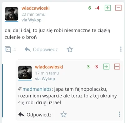 JPRW - Wykopki zażenowane, że Ukraińcy politycy mają czelność chcieć otrzymać b--ń po...