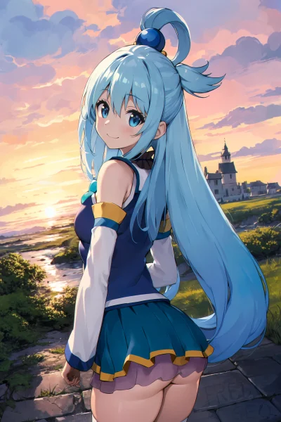 LatajacaPapryka512 - #anime #randomanimeshit #konosuba #aqua