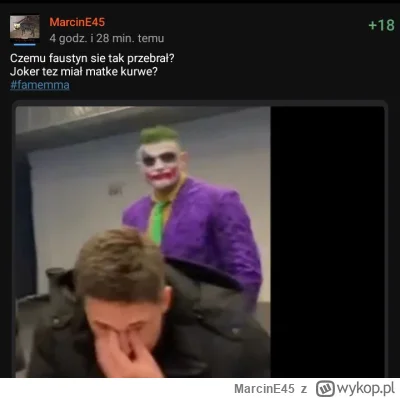 MarcinE45 - Napisalem to dla beki a pozniej sie okazalo ze prawda XDD
#famemma