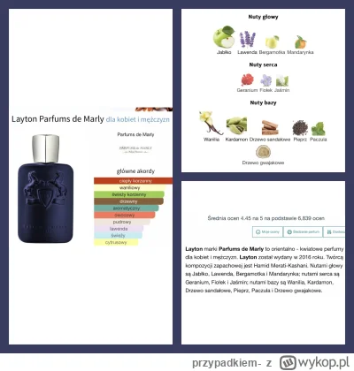 przypadkiem- - dzień dobry, dzisiaj takie o:

Parfums de Marly Layton - 7zł/ml

*do z...