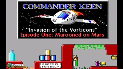RoeBuck - Gry, w które grałem za dzieciaka #39

Commander Keen in Invasion of the Vor...
