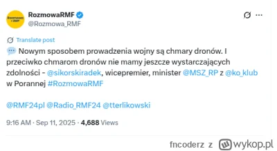 fncoderz - Dlaczego Sikorski powiela rosyjską propagandę i powtarza po Mentzenie ? Ha...
