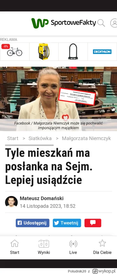 Poludnik20 - #mieszkanie #harujzwykopem #malgorzataniemczyk #nieruchomosci #sejm #spo...