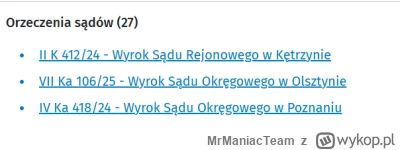 MrManiacTeam - @krucjan: 
 Jeśli znasz jakieś przypadki spraw gdzie biegły sądowy wyd...