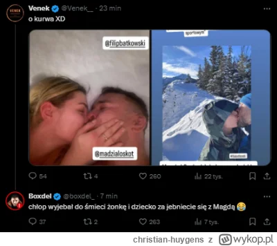 christian-huygens - Sam zdradzał i ruchał blondynę w Fame Housie oraz wysyłał ch**a n...