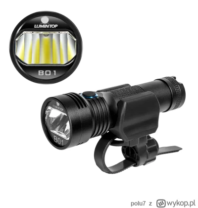 polu7 - Lumintop B01 Bike Light Flashlight w cenie 24.99$ (99.63 zł) | Najniższa cena...