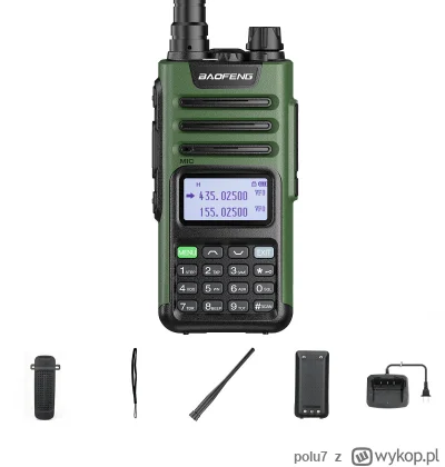 polu7 - Baofeng M-13 Pro VHF UHF Walkie Talkie w cenie 30.99$ (124.82 zł) | Najniższa...