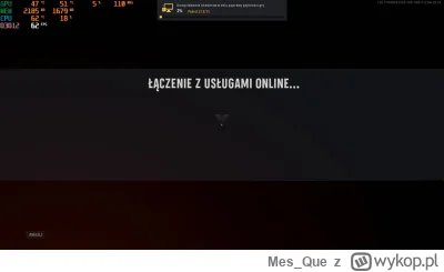 Mes_Que - Po uruchomieniu Call of Duty: Vanguard gra się zawiesza w tym momencie. Nie...