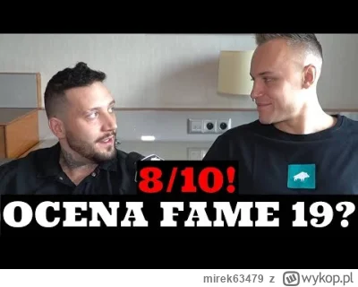 mirek63479 - GALA FAME MMA 19 OFICJALNIE OCENIONA NA 8/10 !!
#famemma