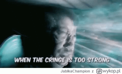 JablkaChampion - Tak dzisiaj skręca z żenady, że jakby założyć magnesy, wrzucić w sto...