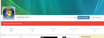 pheonix1985 - @windows-vista: @windows-vista tak wygląda ktoś zbanowany :D Ale fakt, ...