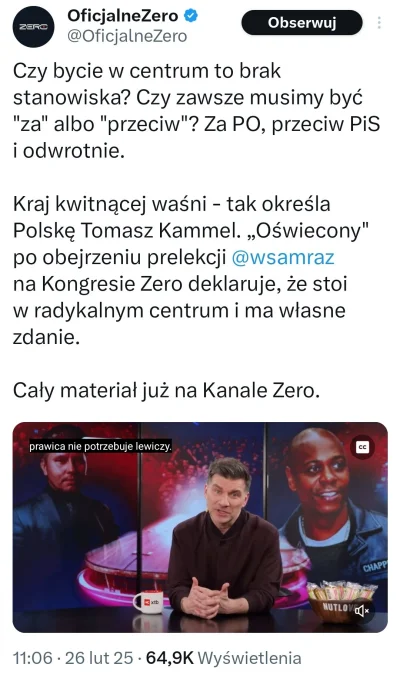 splinter96 - o proszę, ledwie parę lat temu właził w dupę Kurskiemu podczas sylwestra...