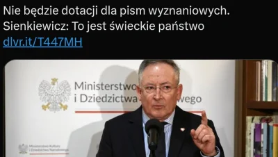 jaroty - Pan pułkownik nie zwalnia tempa i likwiduje dotacje dla pism wyznaniowych

N...