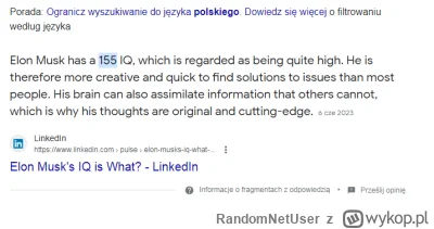 RandomNetUser - @Gustaw-Lopez: dawaj swój poziom IQ. Pośmiejemy się.