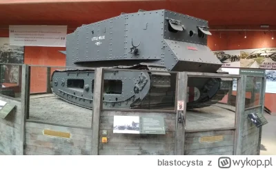 blastocysta - Muzeum czołgów w Bovington, UK. 
Little Willie – pierwszy brytyjski pro...