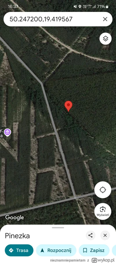 nieznamniepamietam - Kto tu nas robi w kunia? Mapy google nie sa dokladnie zorientowa...