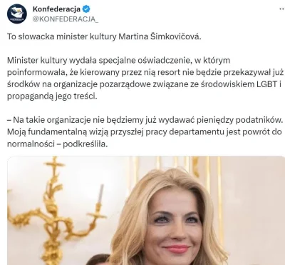 blyskotliwy - Brawo Słowacja, brawo Pani Minister! Nareszcie wraca normalność!
