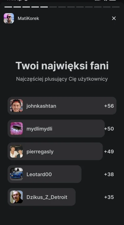 MatiKorek - pozdrawiam najwiekszych fanow @johnkashtan @mydlimydli @pierregasly