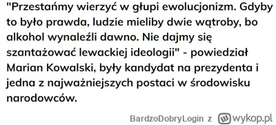 B.....n - @KanuszMorwinJikke: Ależ oczywiście że to tylko teoria, dodatkowo lewacka. ...