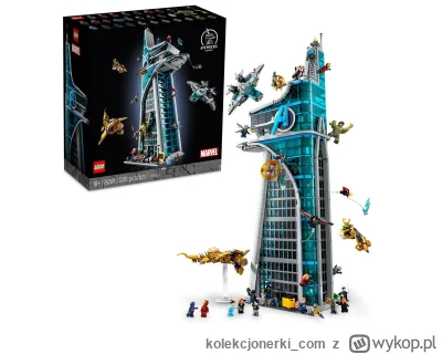 kolekcjonerki_com - Zestaw LEGO Marvel 76269 Wieża Avengersów dostępny od dziś w ofic...