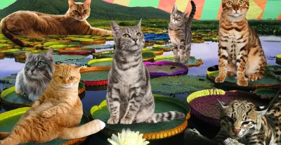 Mantusabra - https://puzzle.aggie.io/X7a8rQ chodźcie puzzle układać, kotki psotki ( ͡...