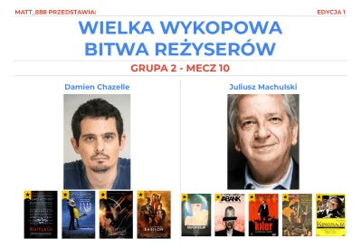 Matt_888 - WIELKA WYKOPOWA BITWA REŻYSERÓW - EDYCJA 1!

Tag do obserwacji lub czarnol...