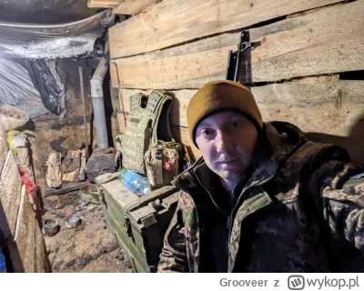Grooveer - Dużo ukraińskich żołnierzy żyje już 2 lata w takich warunkach z małymi prz...
